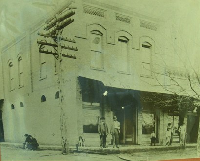 Dialville  TX - downtown old photo  1910-1911