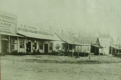 Dialville  TX - Old downtown in 1910-1911