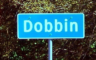 Dobbin Texas sign