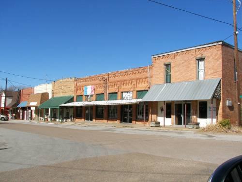 Eustace Texas Downtown, Henderson County