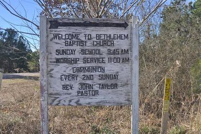 Marion County, Gethsemane TX - Gethsemane Bethleham Baptist Church