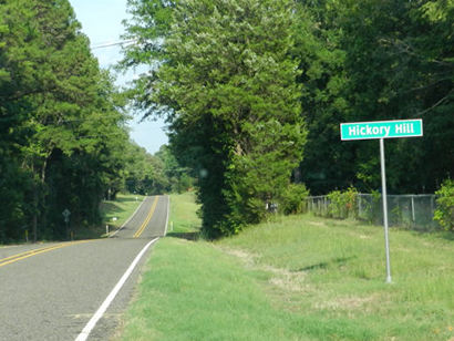 Hickory Hill TX - RoadSign