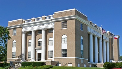  Livingston Texas  - Polk County courthouse