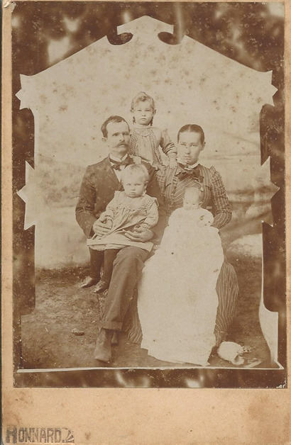 Lydia TX - Henry Baker Family, circa 1892 