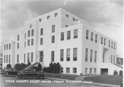Mount Pleasant Texas - Titus County Courthouse Texas