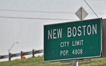 New Boston TX City Limit