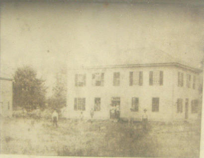 Newton TX - 1853,  Second Newton County Courthouse
