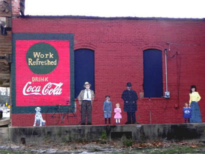 Newton Texas Coca Cola Sign