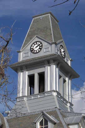 TX - Newton County Courthouse Reconstructed Clock Tower