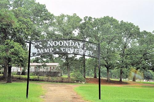 Harrison County Noonday TX - Noonday Camp and  Cemetery