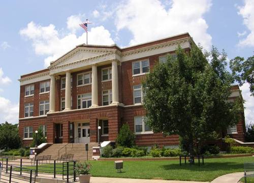 Present Wood County Courthouse, Quitman Texas