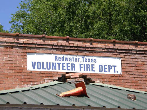Redwater Tx -  Redwater VFD sign