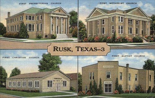 Churches in Rusk, Texas