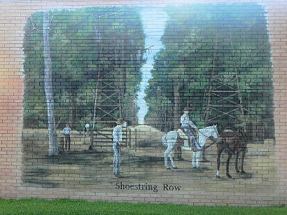 Sour Lake Texas Mural - Shoestring Row