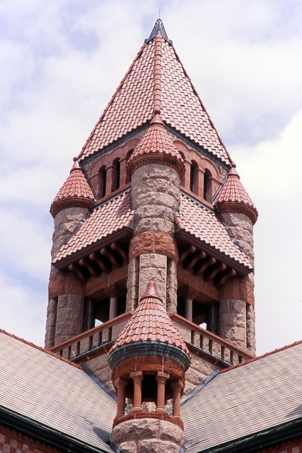 Hopkins County Courthouse tower