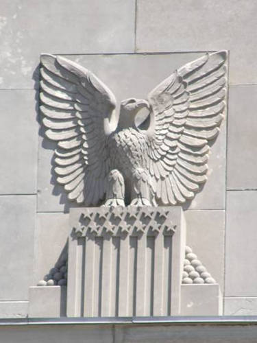 Texarkana - US Post Office and Courthouse  eagle