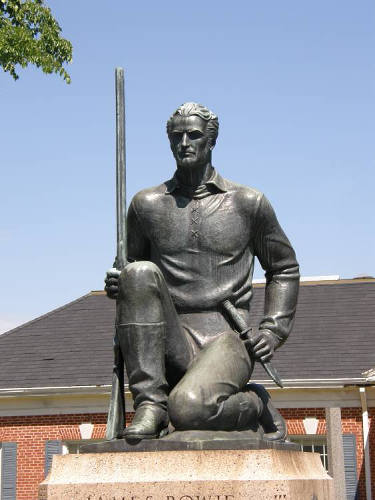 Texarkana Tx - James Bowie Centennial Statue
