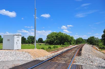 Cass County TX  - Turkey Creek  railroad tracks