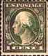 One cent stamp