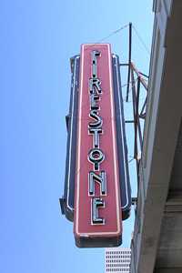 Firestone Neon sign, Fort Worth Texas