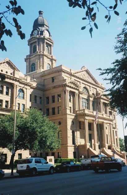 Fort Worth TX - 1895 Tarrant County Courthouse front