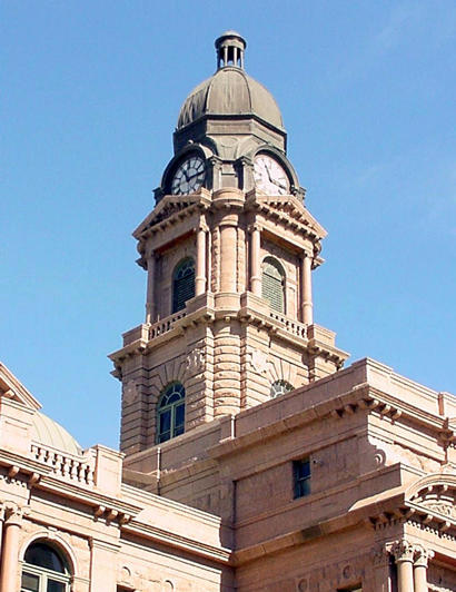 Tarrant County courthouse tower, Fort Worth Texas