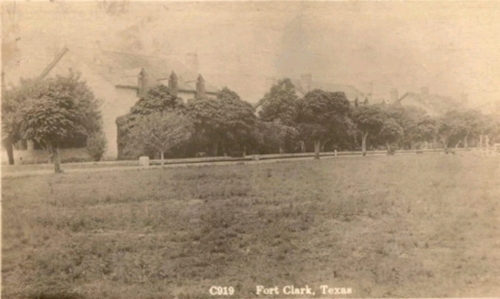 TX - Fort Clark  old photo