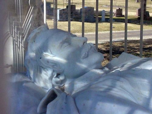 Statue of Albert Sidney Johnson, State Cemetery, Austin Texas