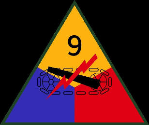 Shoulder Patch of the 9th Armored Division