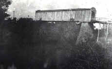 Gonzales covered bridge - old photo Txdot