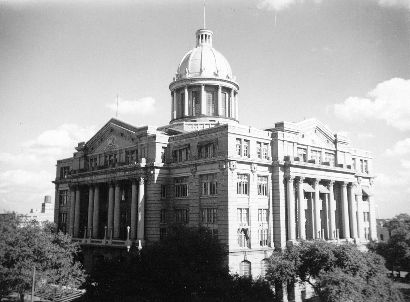 1910 Harris County Courthouse, Houston, Texas old photo