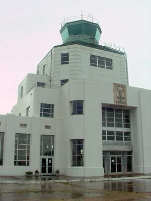 Houston Air Teminal Museum building exterior