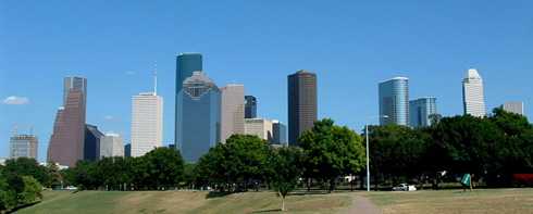 Houston Texas downtown skyline
