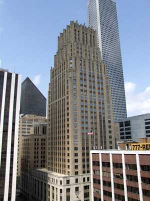 Gulf Building & neighboring buildings, Houston Texas