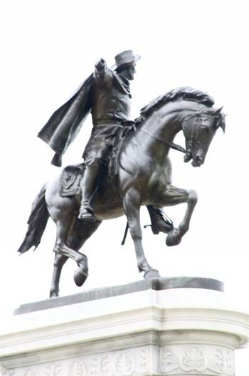 Sam Houston Equestrian Statue Houston TX