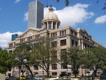 Houston TX -  1910 Harris County courthouse