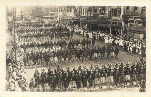 Houston TX -  1918 Labor Day Parade