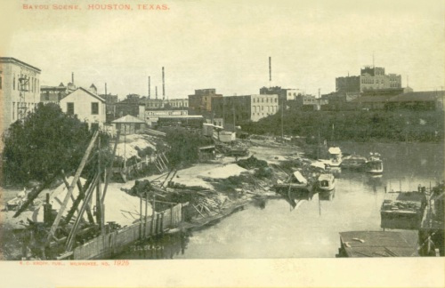 Houston TX - Bayou scene