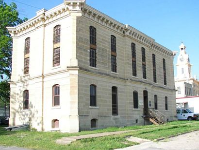 Red River County Jail and courthouse,  Clarksville Texas