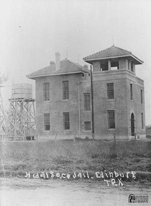 Hidalgo County Jail in Edinburg, Texas old photo