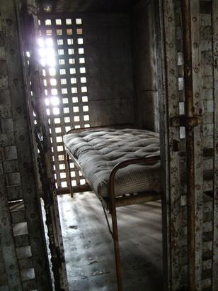 Gonzales TX, Gonzales County Jail cell