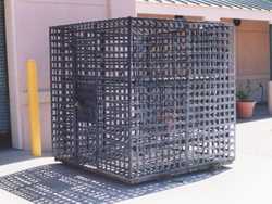 Old Presidio County human-cage jail, Marfa, Texas