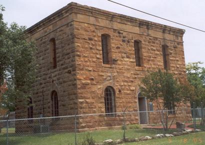 Former Palo Pinto County Jail. Today the Palo Pinto County Pioneer Museum