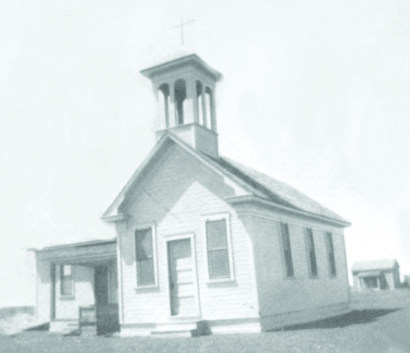 SlatonTX Catholic Church 1920s