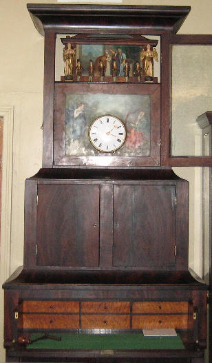 Lockhart TX  Southwest Museum of Clocks and Watches -  PT Barnum clock