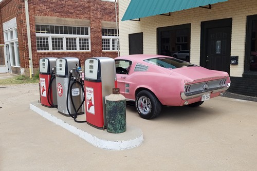 Big Spring TX - Vintage Texaco Gas Pumps