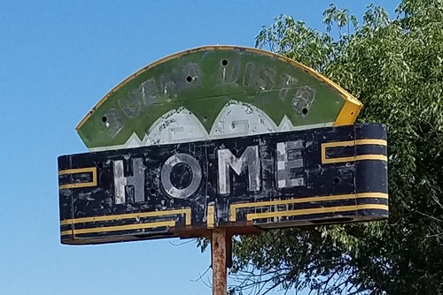 Stamford TX - Buena Vista Home 1928 Neon Sign 