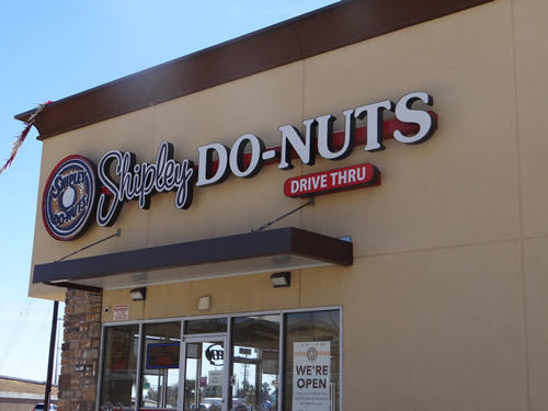 Shipley's Do-Nuts shop sign