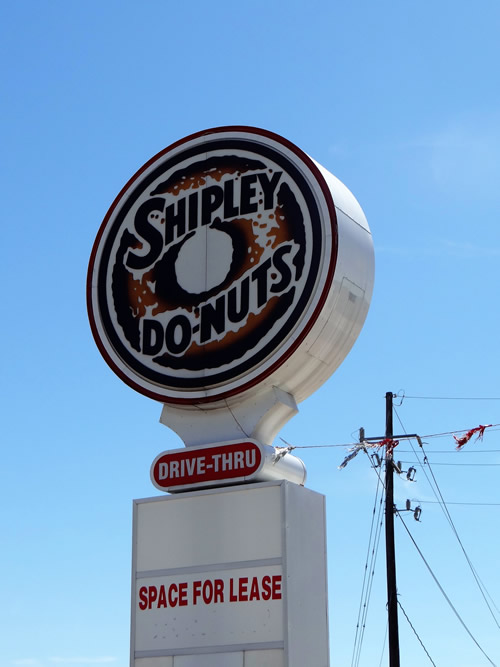 Shipley's Do-Nuts shop sign