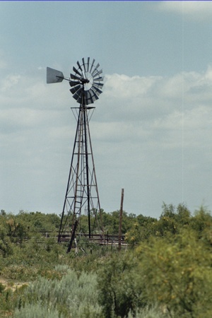 Lake Meredith  Texas windmill